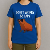 Funny Capybara Art For Cavy Rodent Lover Capybara T-Shirt