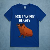 Funny Capybara Art For Cavy Rodent Lover Capybara T-Shirt
