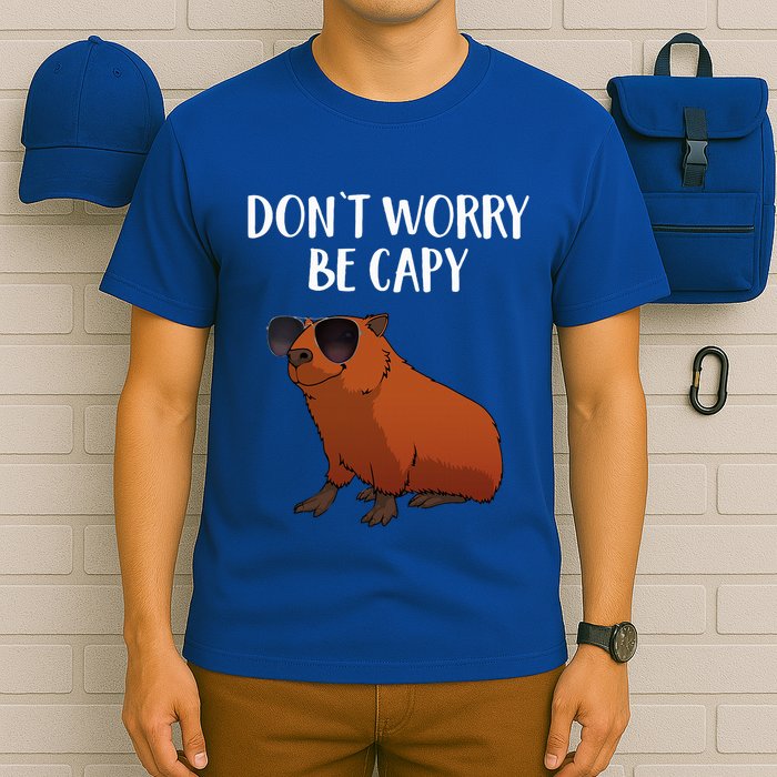 Funny Capybara Art For Cavy Rodent Lover Capybara T-Shirt