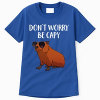 Funny Capybara Art For Cavy Rodent Lover Capybara Tall T-Shirt