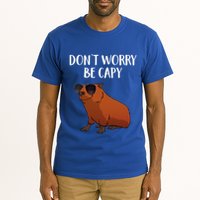 Funny Capybara Art For Cavy Rodent Lover Capybara Tall T-Shirt