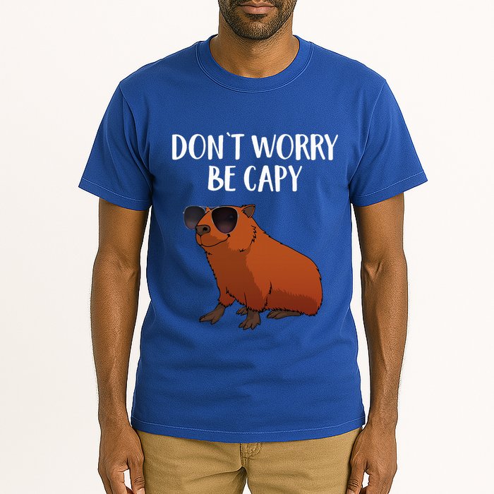 Funny Capybara Art For Cavy Rodent Lover Capybara Tall T-Shirt