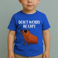 Funny Capybara Art For Cavy Rodent Lover Capybara Toddler T-Shirt