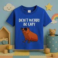 Funny Capybara Art For Cavy Rodent Lover Capybara Toddler T-Shirt