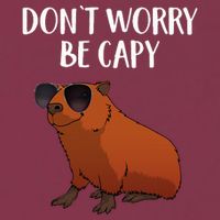Funny Capybara Art For Cavy Rodent Lover Capybara 16oz Travel Tumbler