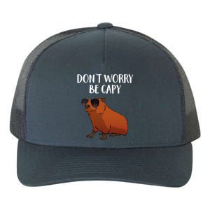 Funny Capybara Art For Cavy Rodent Lover Capybara Yupoong Adult 5-Panel Trucker Hat