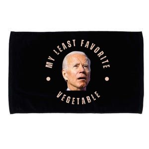 Funny Conservative Anti Biden My Least Favorite Vegetable Microfiber Hand Towel