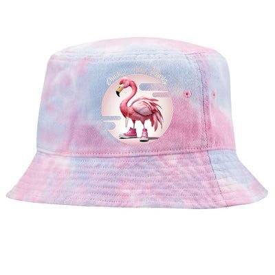 Flamingo Chucks And Pearls Comma La Kamala Tie-Dyed Bucket Hat