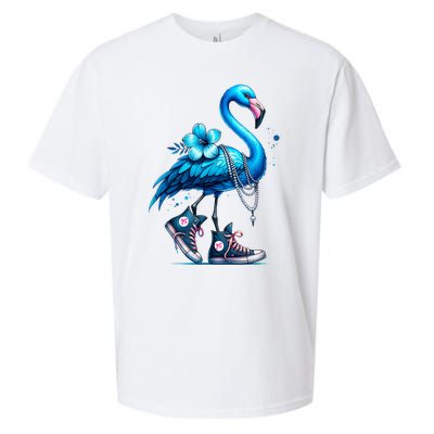 Flamingo Chucks And Pearls Comma La Kamala 2024 Sueded Cloud Jersey T-Shirt