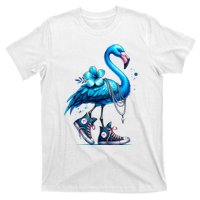 Flamingo Chucks And Pearls Comma La Kamala 2024 T-Shirt