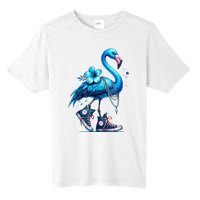 Flamingo Chucks And Pearls Comma La Kamala 2024 Tall Fusion ChromaSoft Performance T-Shirt