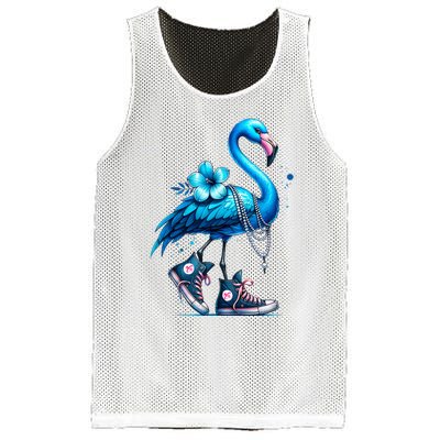 Flamingo Chucks And Pearls Comma La Kamala 2024 Mesh Reversible Basketball Jersey Tank