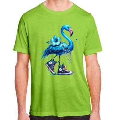 Flamingo Chucks And Pearls Comma La Kamala 2024 Adult ChromaSoft Performance T-Shirt