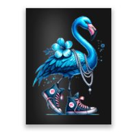 Flamingo Chucks And Pearls Comma La Kamala 2024 Poster