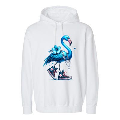 Flamingo Chucks And Pearls Comma La Kamala 2024 Garment-Dyed Fleece Hoodie