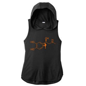 Funny Climbing Adrenaline Formula Rock Climber Great Gift Ladies PosiCharge Tri-Blend Wicking Draft Hoodie Tank