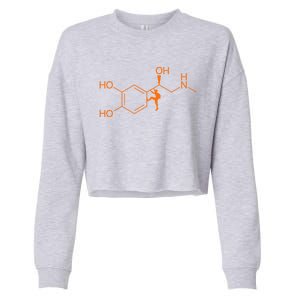 Funny Climbing Adrenaline Formula Rock Climber Great Gift Cropped Pullover Crew