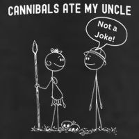 Funny Cannibals Ate My Uncle Political Cool Comfort Performance Bucket Hat