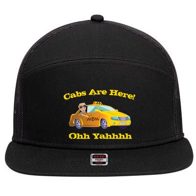 Funny Cabs Are Here With Dj Pauly D From The Jersey Shore Ohh Yahhh 7 Panel Mesh Trucker Snapback Hat