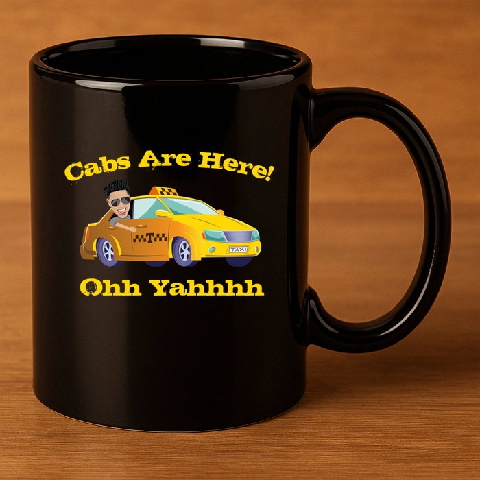 Funny Cabs Are Here With Dj Pauly D From The Jersey Shore Ohh Yahhh 11oz C Handle Ceramic Mug