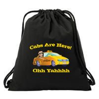 Funny Cabs Are Here With Dj Pauly D From The Jersey Shore Ohh Yahhh Drawstring Bag