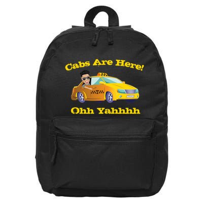 Funny Cabs Are Here With Dj Pauly D From The Jersey Shore Ohh Yahhh 16 in Basic Backpack