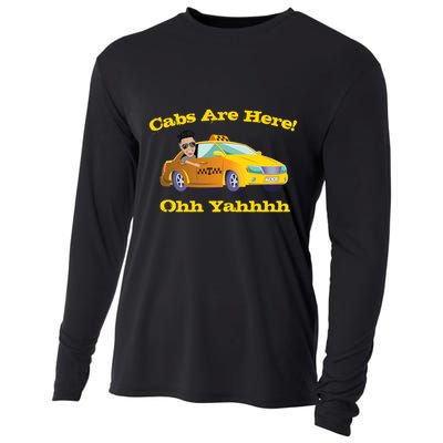 Funny Cabs Are Here With Dj Pauly D From The Jersey Shore Ohh Yahhh Cooling Performance Long Sleeve Crew
