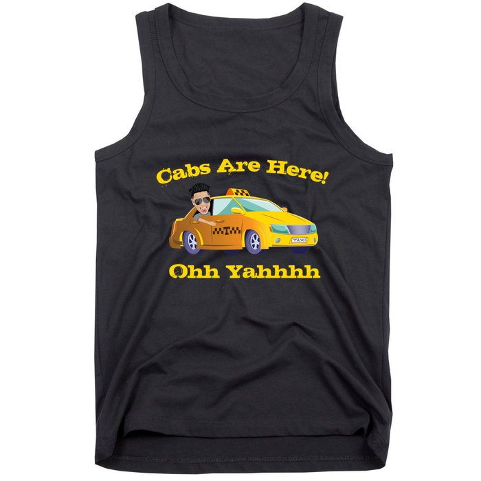 Funny Cabs Are Here With Dj Pauly D From The Jersey Shore Ohh Yahhh Tank Top