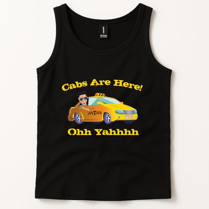 Funny Cabs Are Here With Dj Pauly D From The Jersey Shore Ohh Yahhh Tank Top