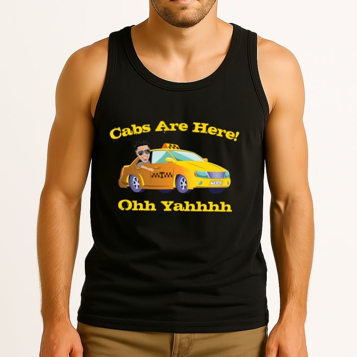 Funny Cabs Are Here With Dj Pauly D From The Jersey Shore Ohh Yahhh Tank Top