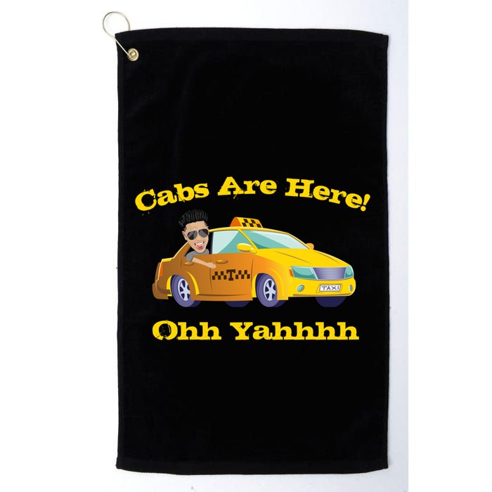 Funny Cabs Are Here With Dj Pauly D From The Jersey Shore Ohh Yahhh Golf Towel