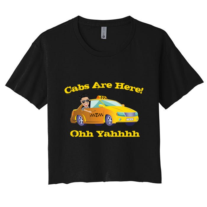 Funny Cabs Are Here With Dj Pauly D From The Jersey Shore Ohh Yahhh Crop Top