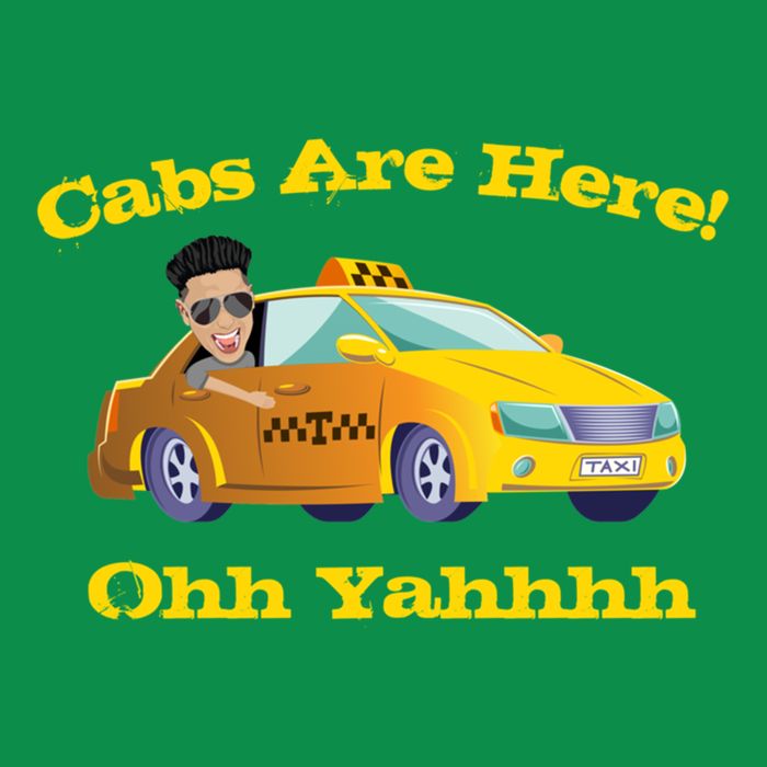 Funny Cabs Are Here With Dj Pauly D From The Jersey Shore Ohh Yahhh T-Shirt