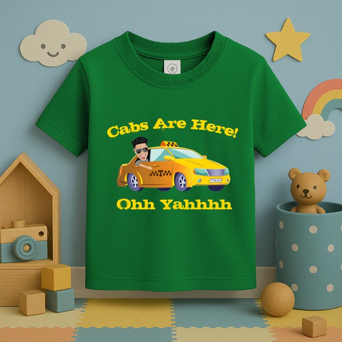 Funny Cabs Are Here With Dj Pauly D From The Jersey Shore Ohh Yahhh Toddler T-Shirt