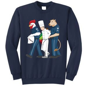 Funny Chef Accused Of Murder Restaurant Cook Kitchen Worker Sweatshirt