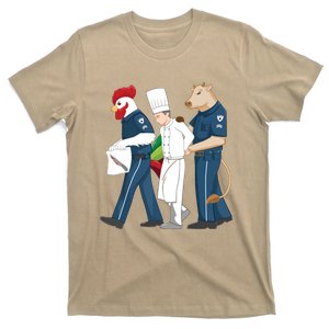 Funny Chef Accused Of Murder Restaurant Cook Kitchen Worker T-Shirt