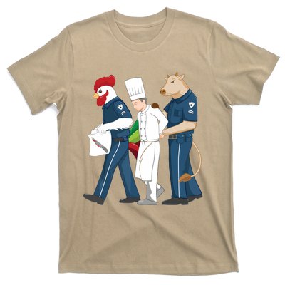 Funny Chef Accused Of Murder Restaurant Cook Kitchen Worker T-Shirt