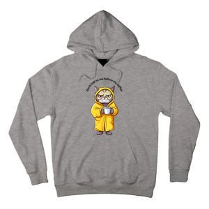 Funny Cat And Coffe Tall Hoodie