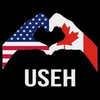 Funny Canada American Flag Us Eh Poster