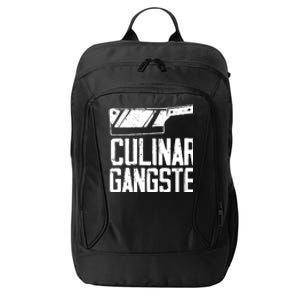 Funny Chef Art Men Women Restaurant Kitchen Food Cooking City Backpack