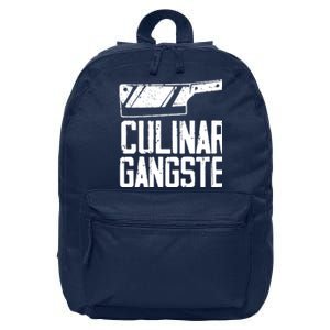 Funny Chef Art Men Women Restaurant Kitchen Food Cooking 16 in Basic Backpack