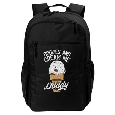 Funny Cookies And Cream Me Halloween Daddy Lazy Humor Horror Backpack