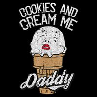 Funny Cookies And Cream Me Halloween Daddy Lazy Humor Horror Backpack