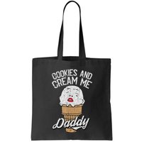 Funny Cookies And Cream Me Halloween Daddy Lazy Humor Horror Bag