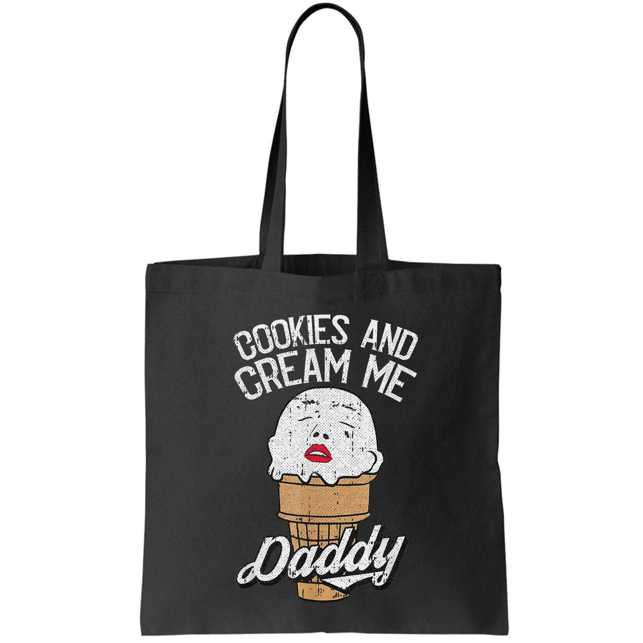 Funny Cookies And Cream Me Halloween Daddy Lazy Humor Horror Bag