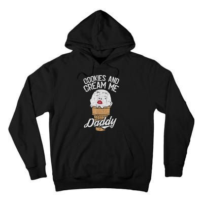 Funny Cookies And Cream Me Halloween Daddy Lazy Humor Horror Tall Hoodie