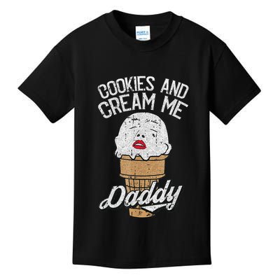 Funny Cookies And Cream Me Halloween Daddy Lazy Humor Horror Kids T-Shirt