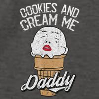 Funny Cookies And Cream Me Halloween Daddy Lazy Humor Horror Vector Backpack