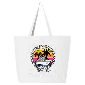 Funny Cruising And Boozing Birthday Cruise Birthday Squad 25L Jumbo Tote