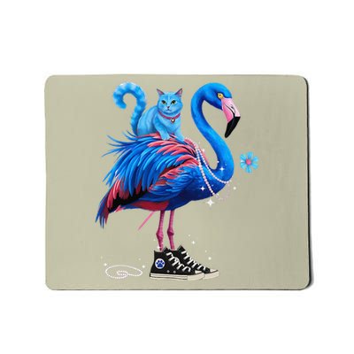 Flamingo Chucks And Pearls Cat Ladies Kamala 2024 Mousepad